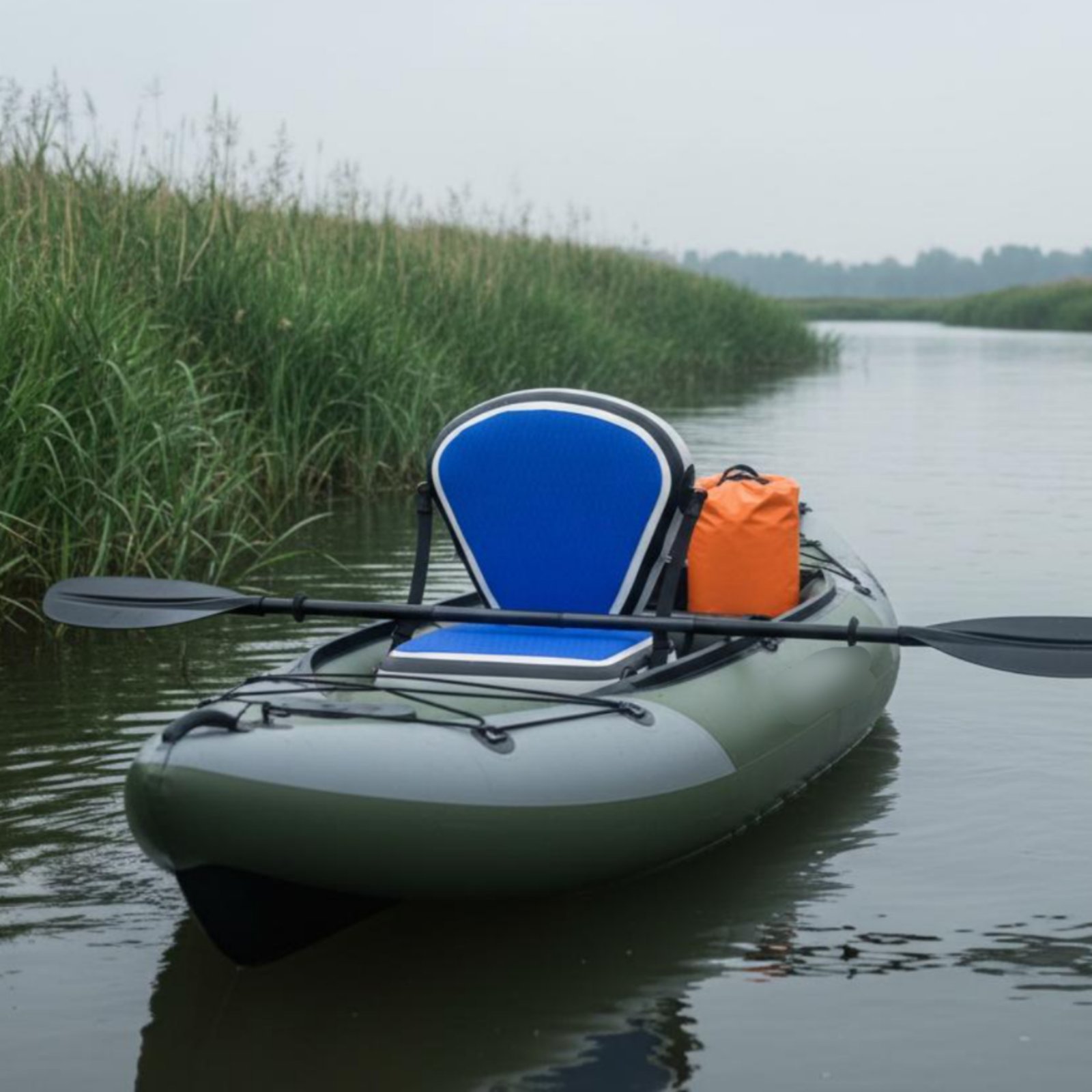 Fishing Kayak Seat - مسند ظهر قابل للنفخ لمقعد قارب
