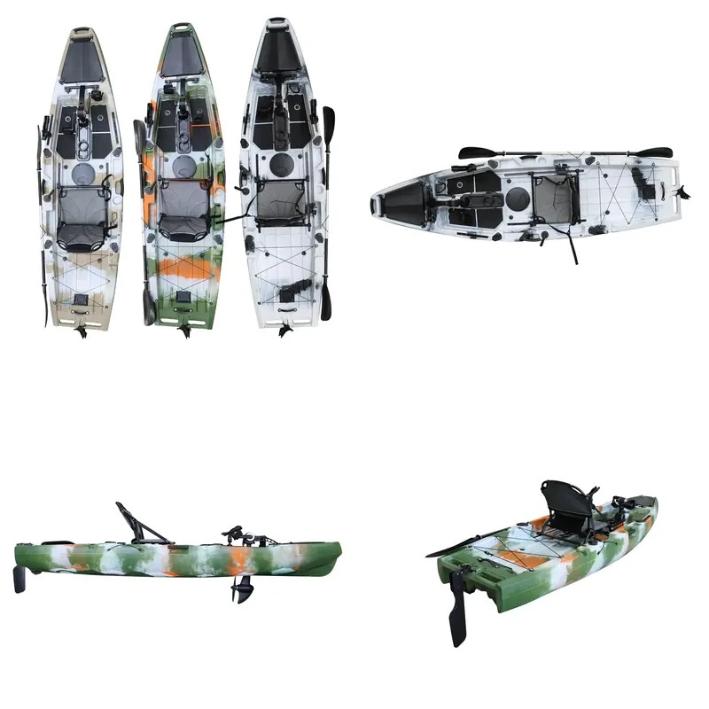 Fishing Kayak Pedal Drive - كاياك فايكنج بمقعد واحد مع دواسة