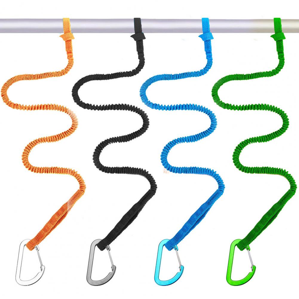 حبل حبل مرن لقوارب الكاياك ، م - مراجعة Fishing Kayak Paddle Leash وسعره