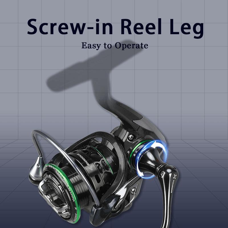 بكرة صيد HASIDA Verdant BFS خف - مراجعة Kastking Reel Zephyr وسعره
