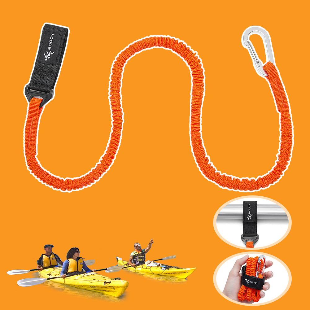4 قطع حبل تثبيت لعصا الصيد قاب - مراجعة Fishing Kayak Paddle Leash وسعره