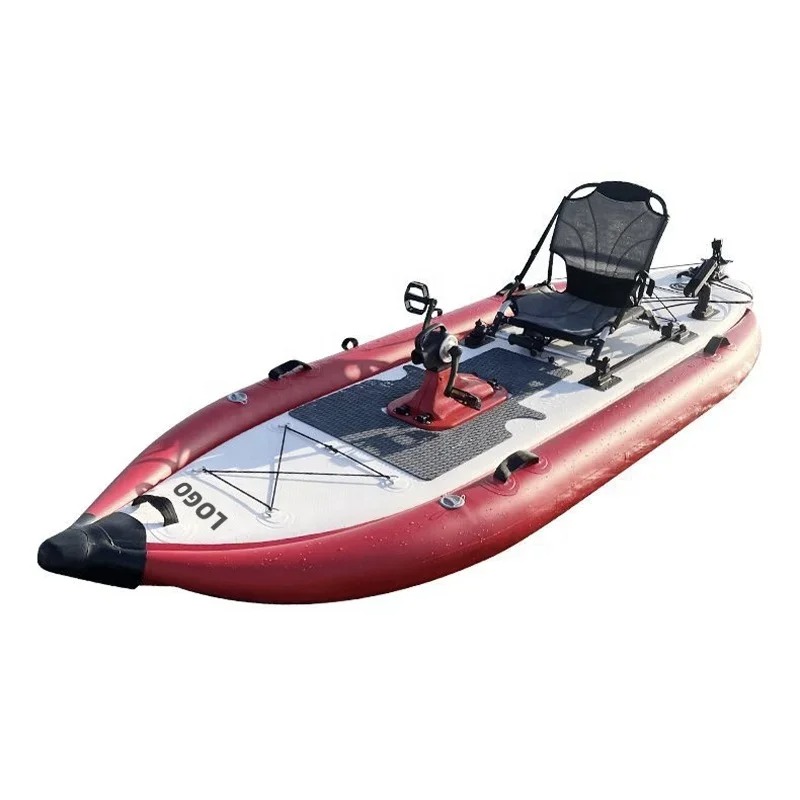 340*115*15 سنتيمتر LLDPE + PVC - مراجعة Fishing Kayak Pedal Drive وسعره