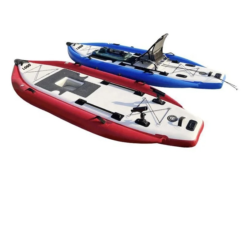 340*115*15 سنتيمتر LLDPE + PVC - مراجعة Fishing Kayak Pedal Drive وسعره
