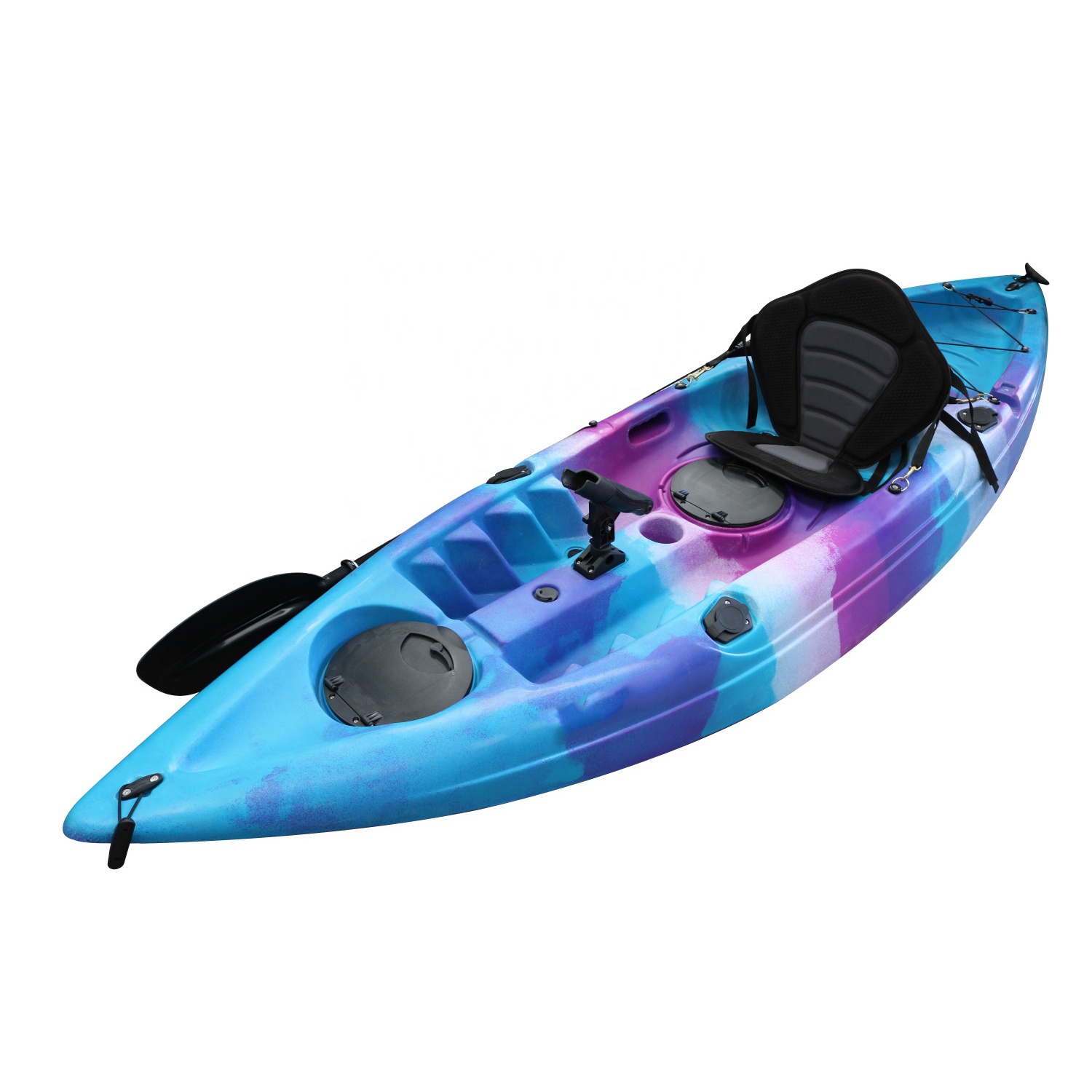 قارب كاياك بلاستيكي لشخص واحد  - مراجعة Fishing Kayak Sit On Top وسعره